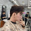 Cắt + Ép Side + Nhuộm Nâu