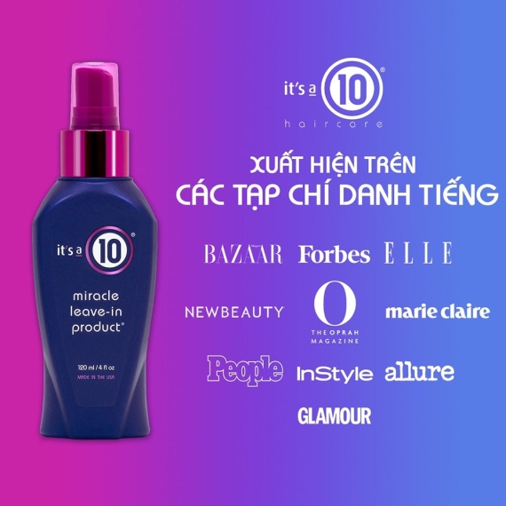 XỊT DƯỠNG MIRACLE  ( XỊT DƯỠNG DIỆU KỲ)